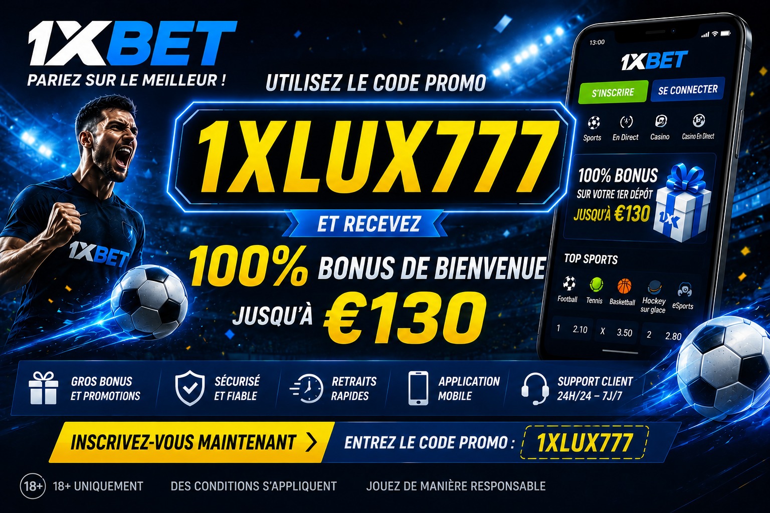 code promo 1xbet rdc